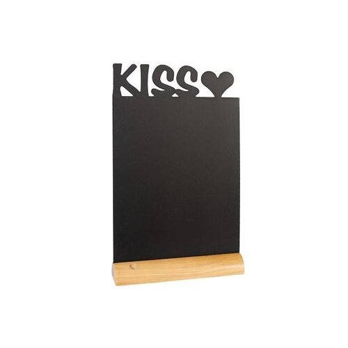 Securit Ardoise Silhouette Kiss + 1 Feutre Craie Blanc