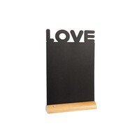 Ardoise Silhouette Love + 1 Feutre Craie Blanc