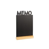 Ardoise Silhouette Memo + 1 Feutre Craie Blanc