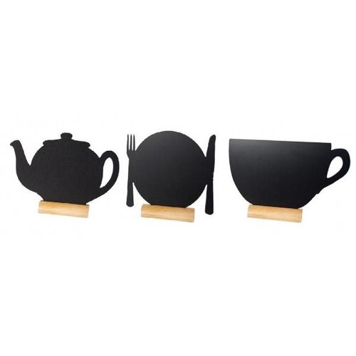 Securit 3 Ardoises + 1 Feutre Craie Blanc