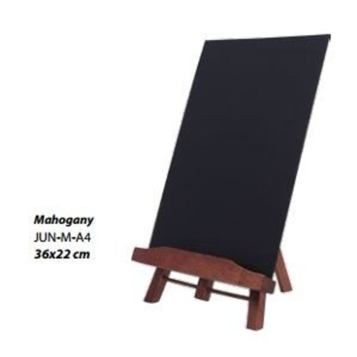 Securit Chevalet Trépied A4 - Acajou