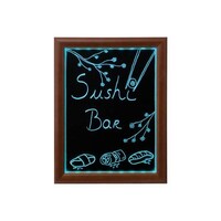 Panneau LED Wengé - Disponibles En 3 Tailles