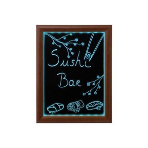 Securit Panneau LED Wengé - Disponibles En 3 Tailles