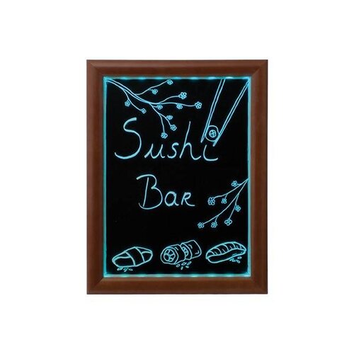 Securit Panneau LED Wengé - Disponibles En 3 Tailles