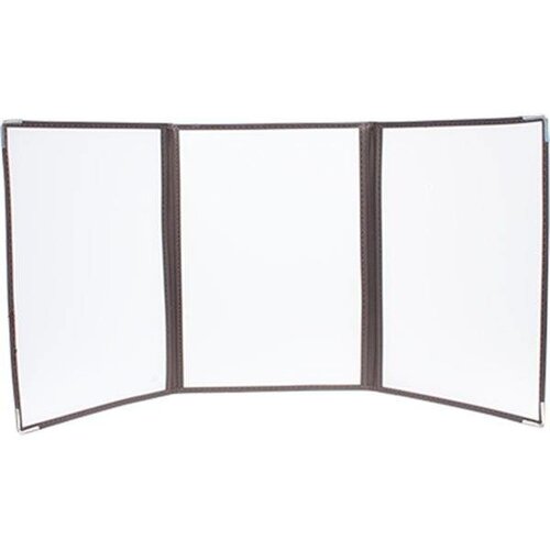 Securit Protège-Menus Triple A4 - Transparent Crystal - Lot de 3 Pièces