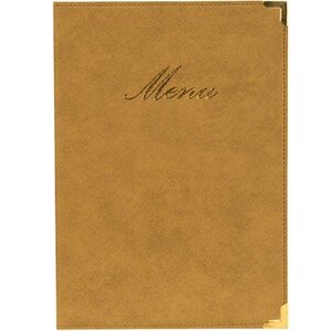 Securit Protège-Menu Classic A5 - Ivoire