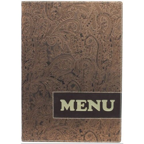 Securit Protège-Menu Design Paisley A4 Securit Protège-Menu Design Paisley A4
