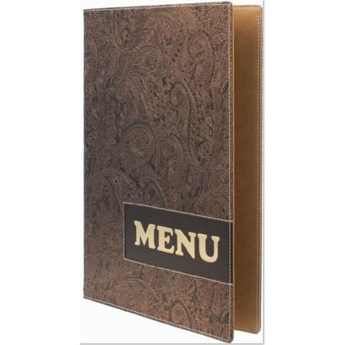 Securit Protège-Menu Design Paisley A4 Securit Protège-Menu Design Paisley A4