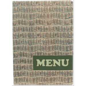 Securit Protège-Menu Design Reptile A4 Securit Protège-Menu Design Reptile A4