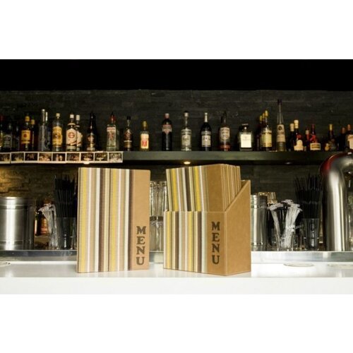 Securit Protège-Menu Design Vogue A4