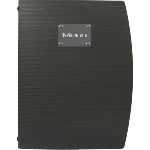 Securit Protège-Menu Rio A4 - Respectueux De l’Environnement - Noir