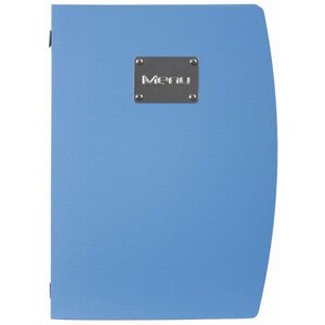 Securit Protège-Menu Rio A4 - Respectueux De l’Environnement - Bleu