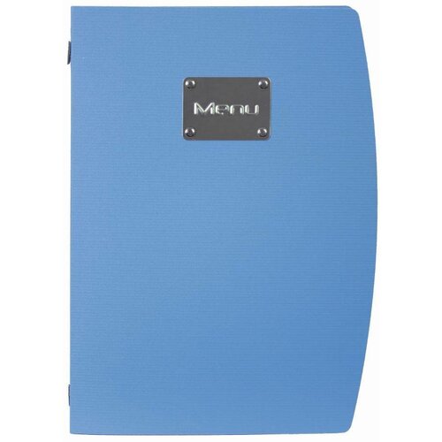 Securit Protège-Menu Rio A4 - Respectueux De l’Environnement - Bleu