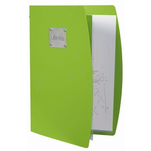 Securit Protège-Menu Rio A4 - Respectueux De l’Environnement - Vert