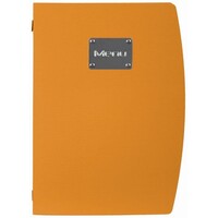 Protège-Menu Rio A4 - Respectueux De l’Environnement - Orange