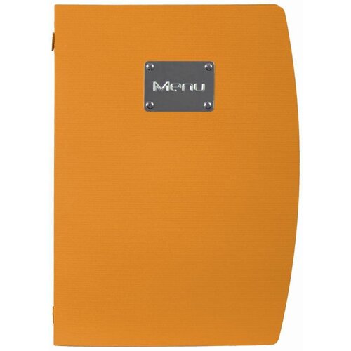 Securit Protège-Menu Rio A4 - Respectueux De l’Environnement - Orange