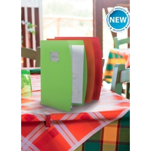 Securit Protège-Menu Rio A4 - Respectueux De l’Environnement - Blanc