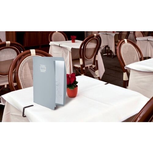 Securit Protège-Menu Rio A4 - Respectueux De l’Environnement - Blanc