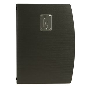 Securit Porte Carte à Vin Rio A4 - Respectueux De l’Environnement - Noir