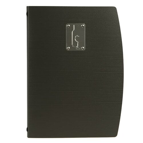 Securit Porte Carte à Vin Rio A4 - Respectueux De l’Environnement - Noir