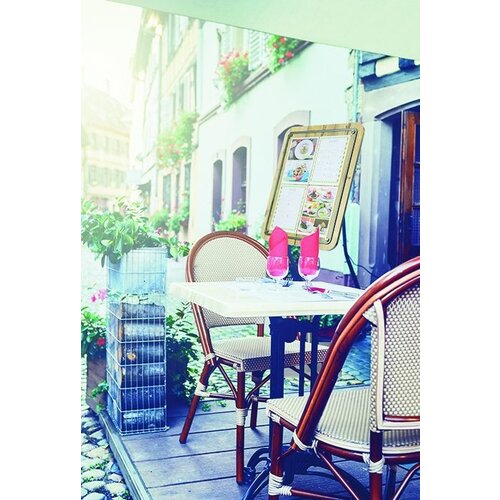 Securit Vitrine d'Affichage Menus 4x A4 - Chêne - PIED VENDU SEPAREMENT Securit Vitrine d'Affichage Menus 4x A4 - Chêne - PIED VENDU SEPAREMENT