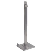 Support De Vitrine D'Affichage Menus Inox Deluxe - 1200(h)mm