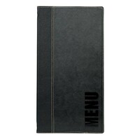 Protège-Menu Trendy Long - A4 et A5 - Noir
