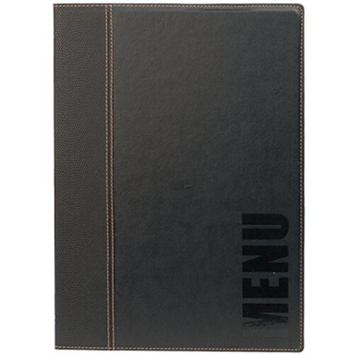 Securit Protège-Menu Trendy A4 - Noir Securit Protège-Menu Trendy A4 - Noir