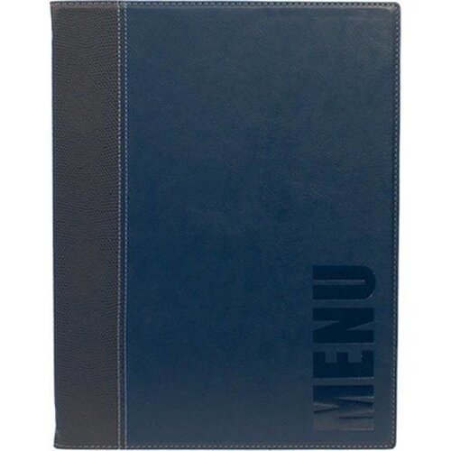 Securit Protège-Menu Trendy A4 - Bleu Securit Protège-Menu Trendy A4 - Bleu