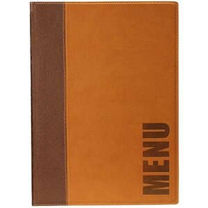 Securit Protège-Menu Trendy A4 - Marron Securit Protège-Menu Trendy A4 - Marron