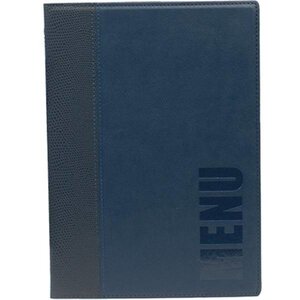 Securit Protège-Menu Trendy A5 - Bleu Securit Protège-Menu Trendy A5 - Bleu