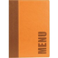 Protège-Menu Trendy A5 - Marron