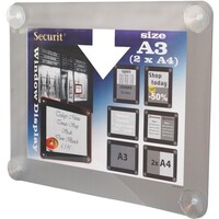 Porte Affiche Gris - A3