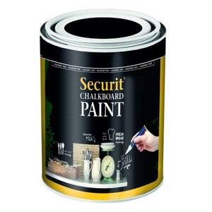 Securit Peinture Ardoise Acrylique Noir - 2500ml