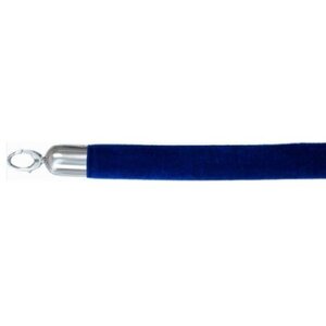 Securit Corde Bleue | Embouts  Chrome | 150cm