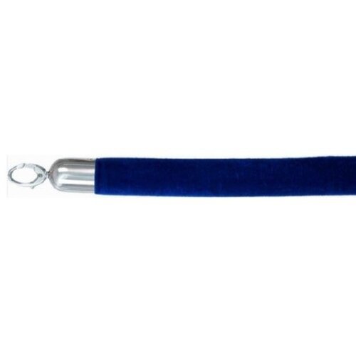 Securit Corde Bleue | Embouts  Chrome | 150cm