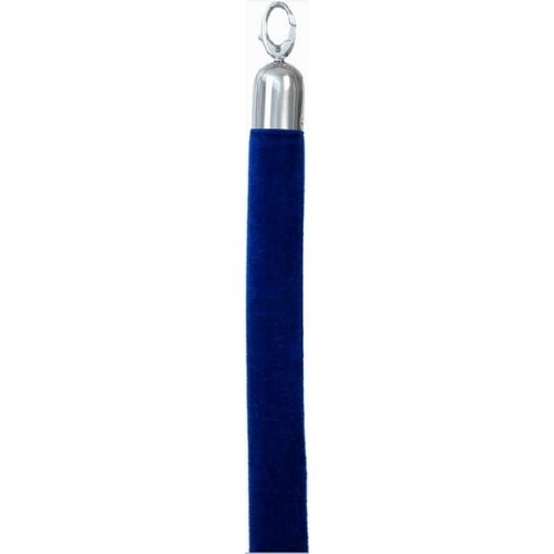 Securit Corde Bleue | Embouts  Chrome | 150cm