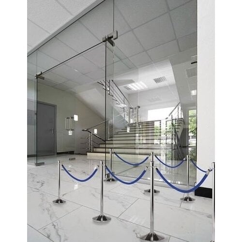 Securit Corde Bleue | Embouts  Chrome | 150cm