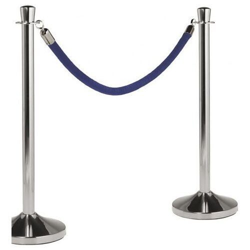 Securit Corde Bleue | Embouts  Chrome | 150cm