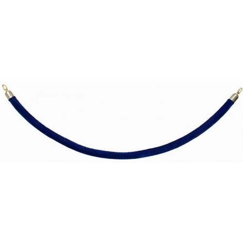 Securit Corde Bleue | Embouts  Chrome | 150cm