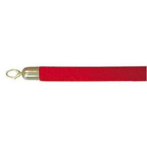 Securit Corde Rouge | Embouts Or | 150cm