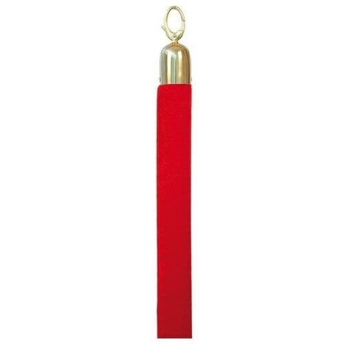 Securit Corde Rouge | Embouts Or | 150cm