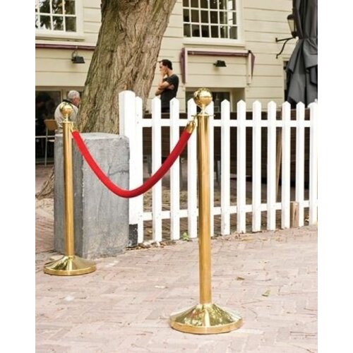 Securit Corde Rouge | Embouts Or | 150cm