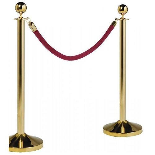 Securit Corde Rouge | Embouts Or | 150cm