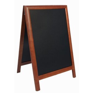 Securit Panneau Trottoir Wengé - 850x850mm Securit Panneau Trottoir Wengé - 850x850mm