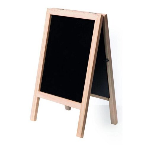 Securit Ardoise De Table Mini Hêtre - 240x150x20mm Securit Ardoise De Table Mini Hêtre - 240x150x20mm