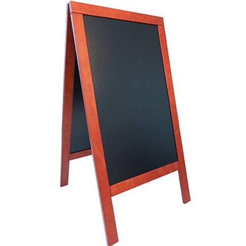 Securit Panneau Ardoise Acajou - 1200x700mm Securit Panneau Ardoise Acajou - 1200x700mm