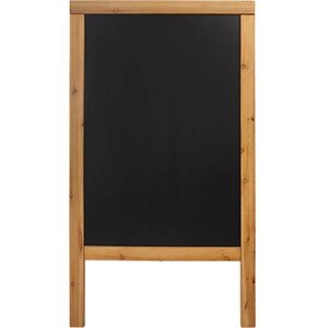 Securit Chevalet Ardoise Teck - 1200x700mm