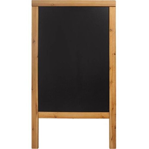 Securit Chevalet Ardoise Teck - 1200x700mm