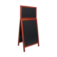 Chevalet Ardoise Acajou - 1200x550mm